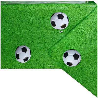 Скатерть полиэтиленовая «Футбольное поле», 130×180 см