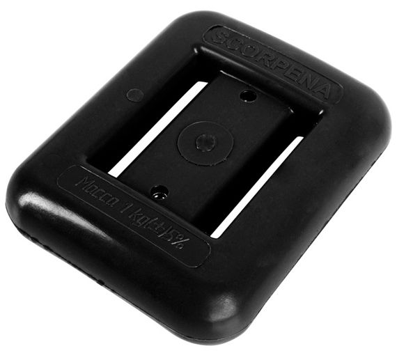 Груз полумягкий Scorpena 1 кг черный