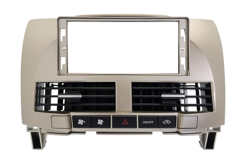 Магнитола Lexus RX 2003-2009, Toyota Harrier XU30 2003-2013 (цветной, рамка серо-бежевая) - Teyes LUX ONE ROUND монитор 12.3" 2K QLED на Android 10, ТОП процессор, CarPlay, 4G SIM-слот