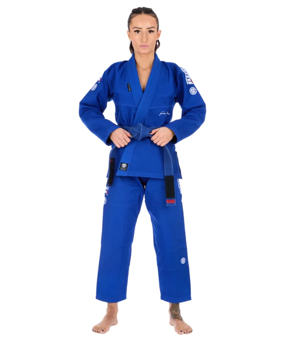 Кимоно женское Tatami BJJ Elements Superlite Синее