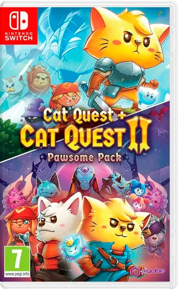 NSW Cat Quest &amp; Cat Quest 2: Pawsome Pack (Новый, Русские субтитры)