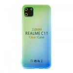 Чехол для Realme C11 Градиент, ТПУ, 012962
