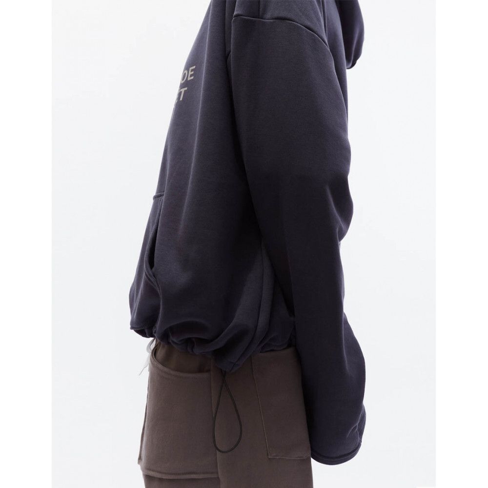 Худи БИЧ Не зайдет графит