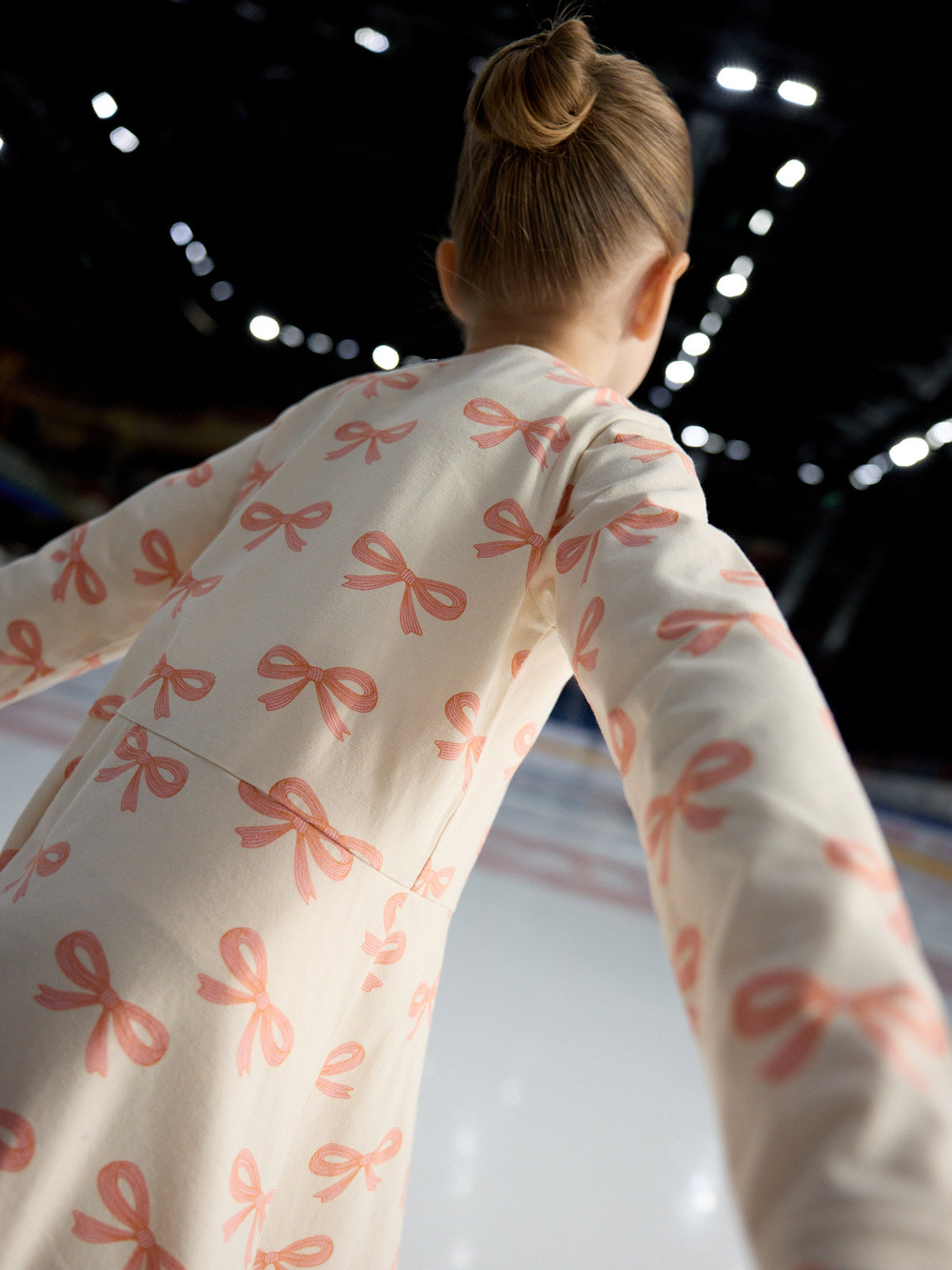 Платье с длинным рукавом Mjölk Бантики