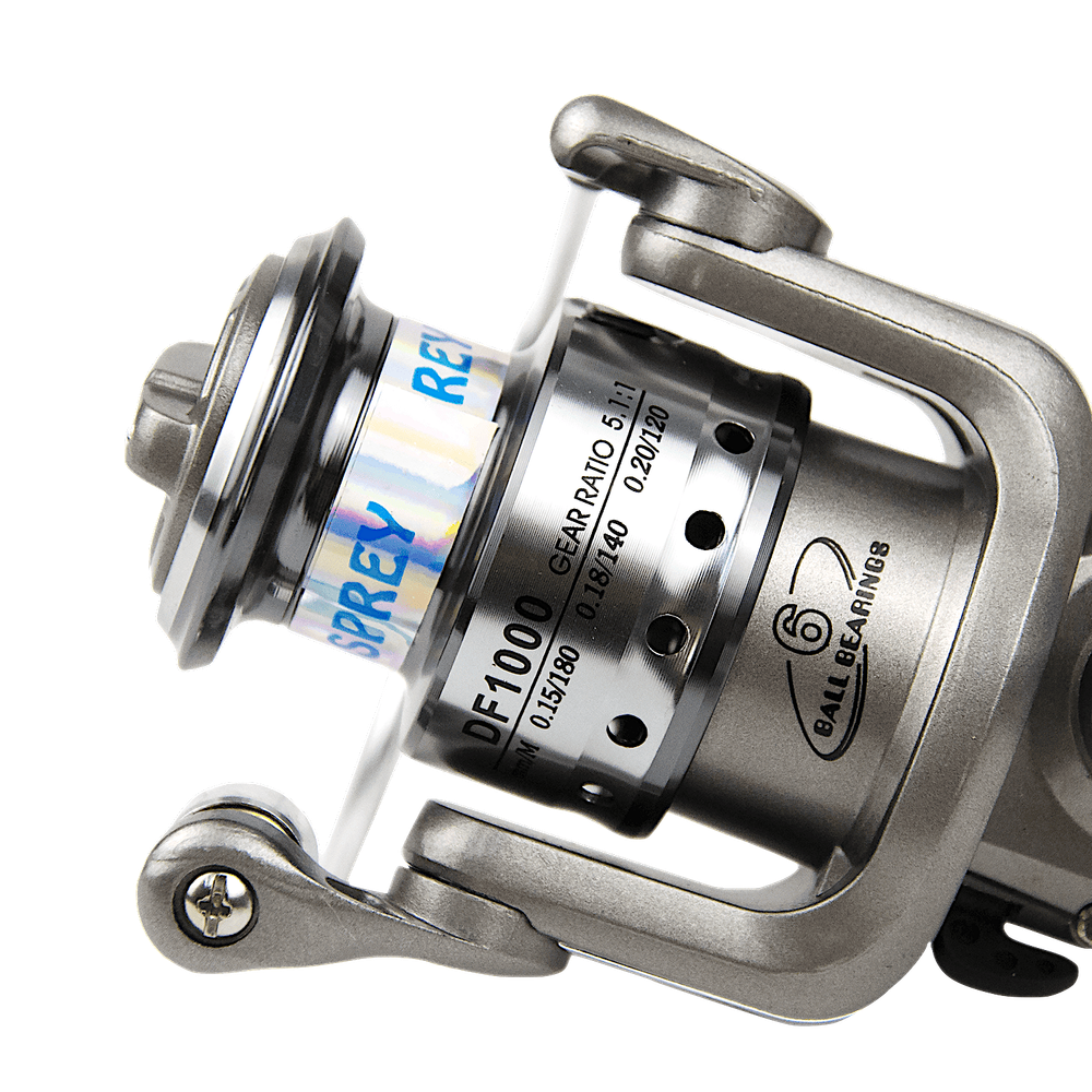 Катушка Osprey DF 1000 bb5+1 5.1:1  0.15/0.18/0.2мм-180/140/120м