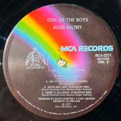 Виниловая пластинка Roger Daltrey - One Of The Boys LP