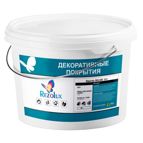 Краска водно-дисперсионная ВД-АК-111 фасадная белая /15кг/