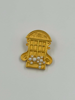 Брошь пин Французское окно Karl Lagerferld