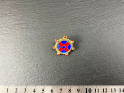 Фибула. Англия, Дания, Норвегия 10-11 в. (эмаль)