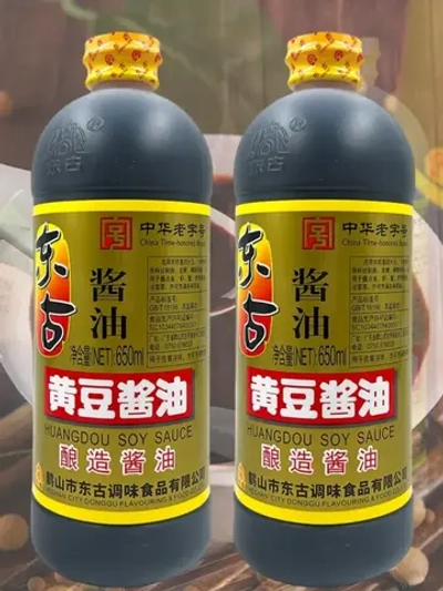 Соевый соус Донгу слабосоленый Huangdou 650 мл * 2 шт