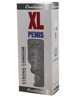 Насадка голубая с шарообразной головкой и стимулятором-дельфинчиком (Цвет: прозрачно-голубой)