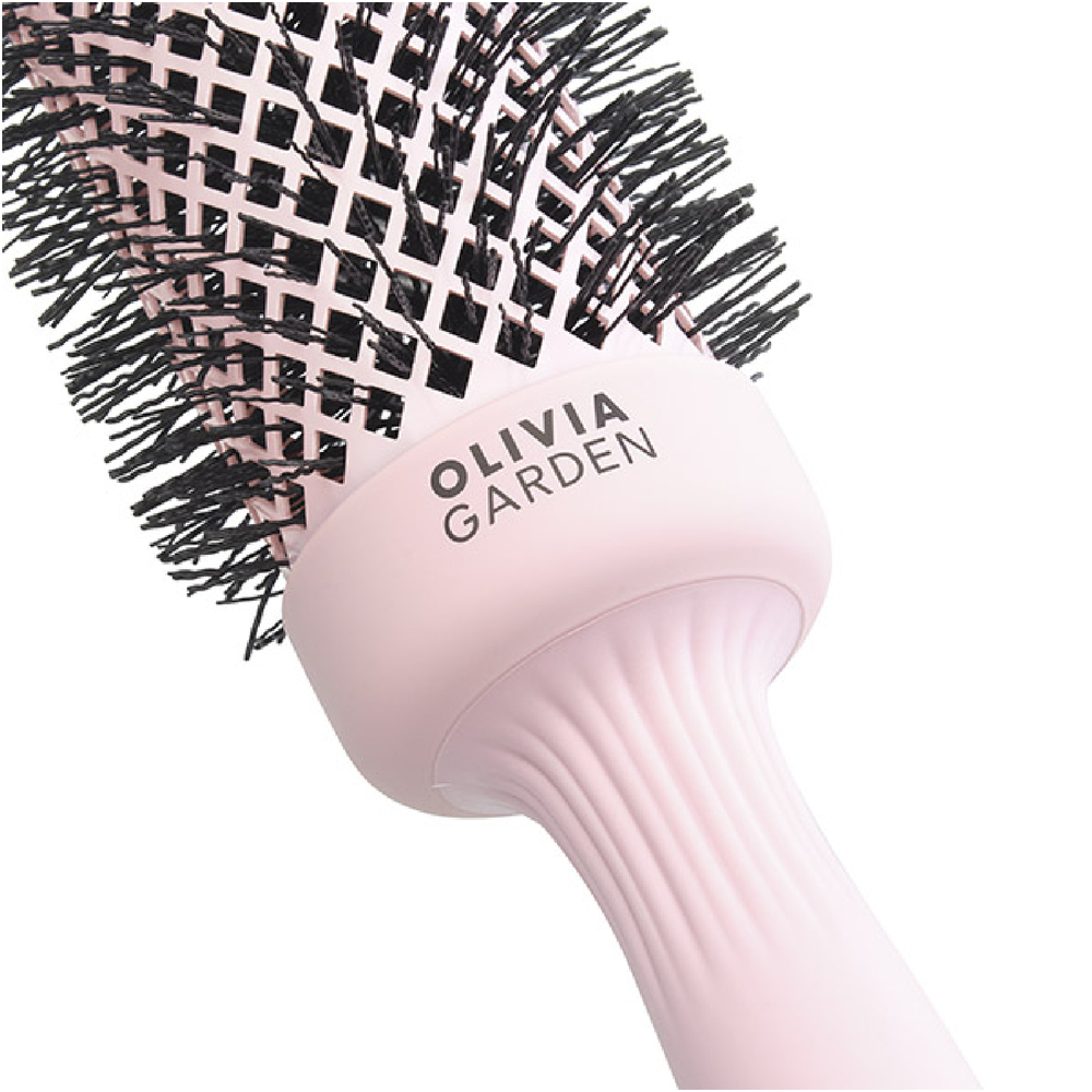 Olivia Garden Expert Blowout Speed Wavy Bristles Pastel Pink d.45 мм