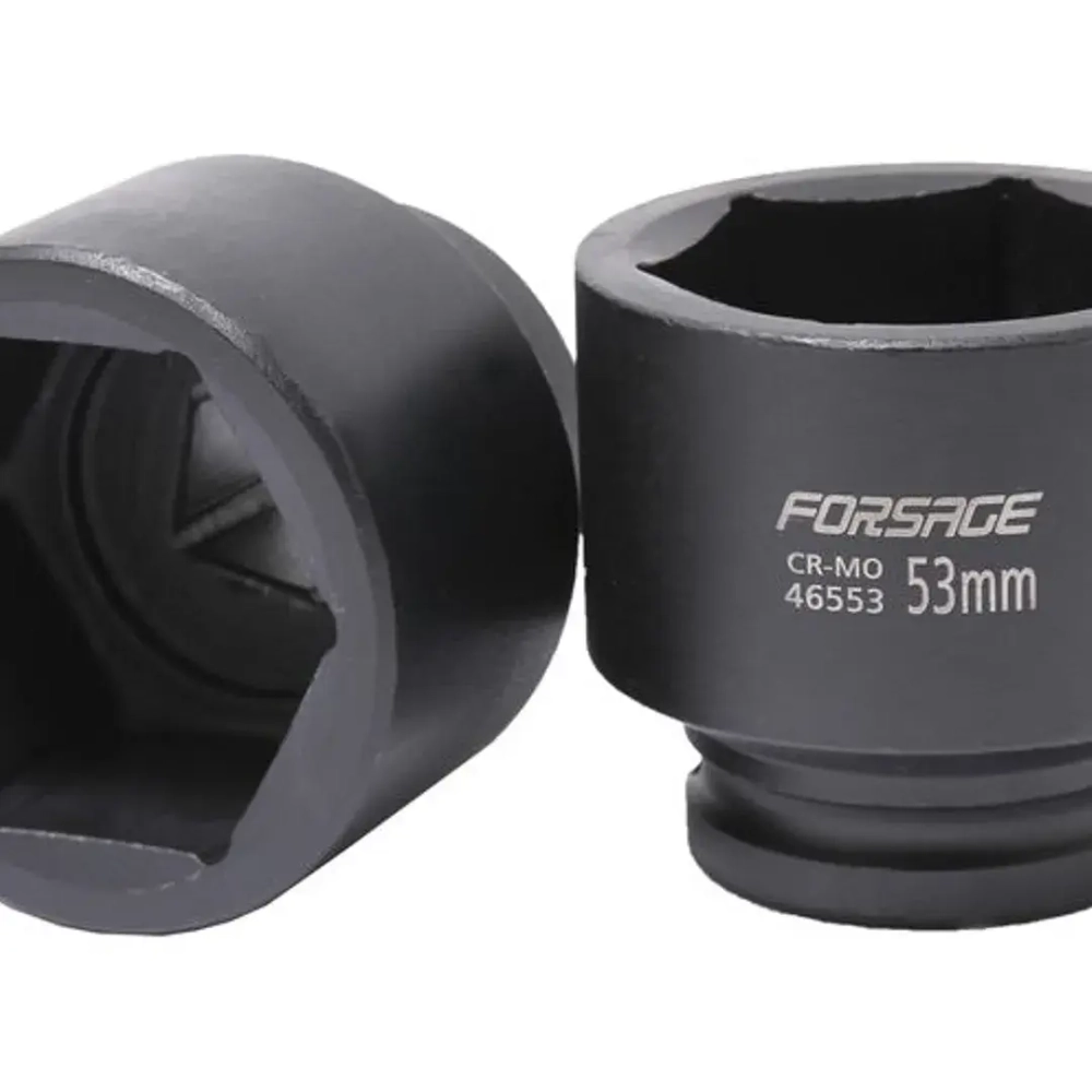 Головка ударная 53мм(6гр.)3/4'' Forsage F-46553