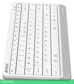 Клавиатура A4Tech Fstyler белый/серый (FBK11)