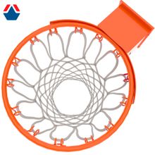 Кольцо баскетбольное №7 СТАНДАРТ с амортизатором (ОРАНЖЕВОЕ)