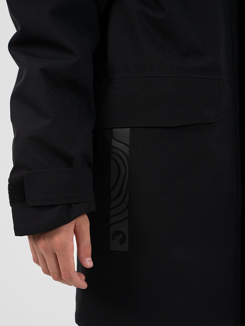 Куртка подростковая для юноши LIMAN NORPPA чёрный