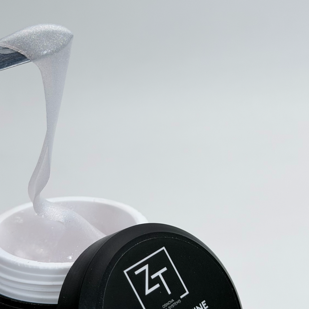 ZT Полигель с шиммером "Crystal milk" 30 гр.