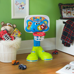 Chicco Fit &amp; Fun - баскетбольный мяч 123 со светом и звуком 93430