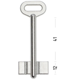 Заготовка сувальдного ключа 10556 MRP2D МАРИУПОЛЬ