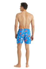 Мужские пляжные шорты голубой