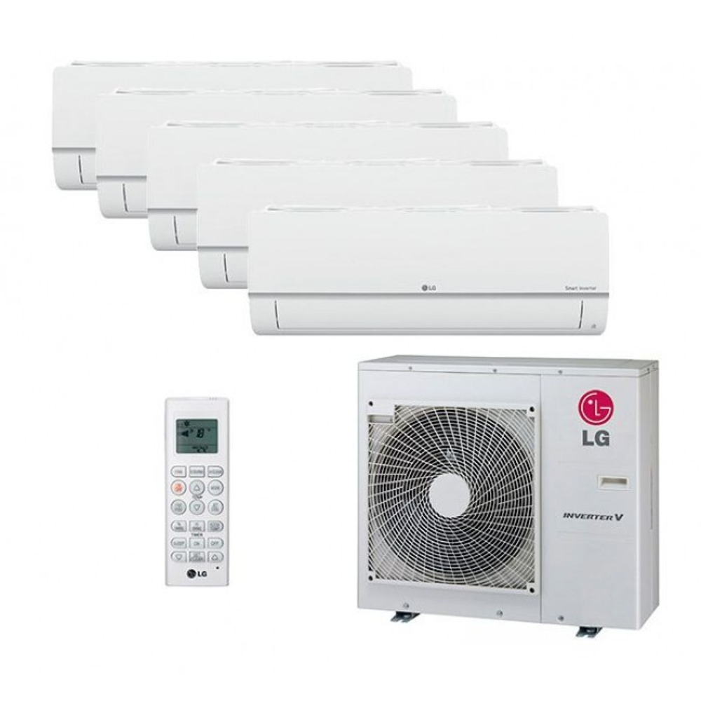 Мульти сплит-система LG на 5 комнат (15+15+15+15+15 кв.м.)