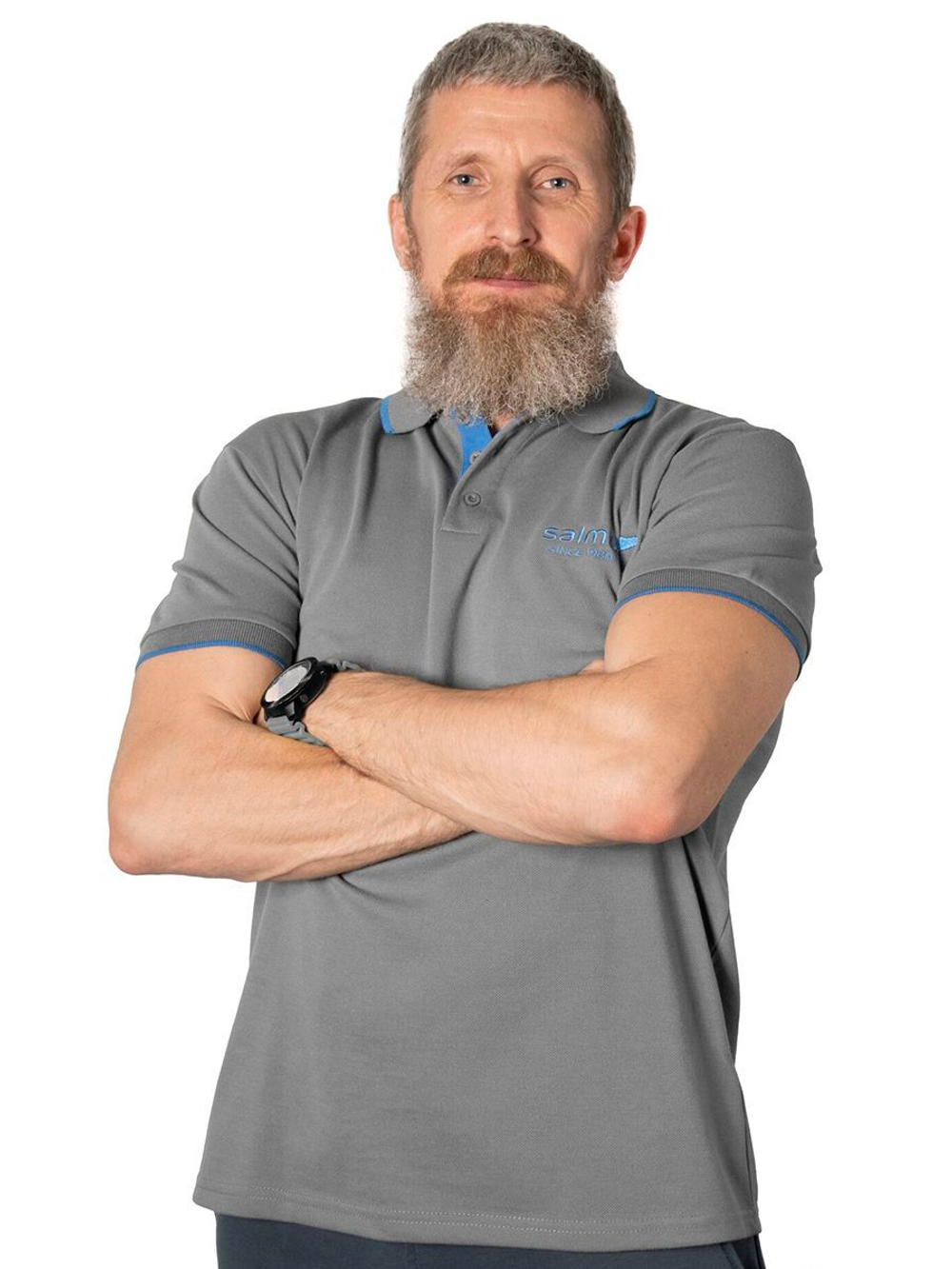 Рубашка поло SALMO GREY 05 р.XXL