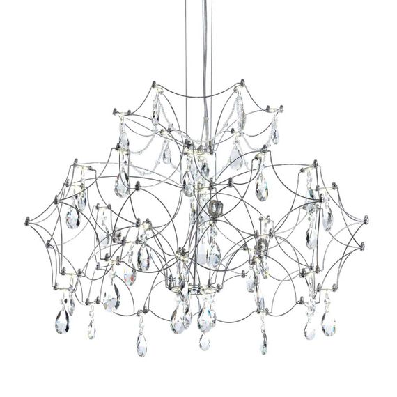 Подвесная светодиодная люстра Modelux Premium ML.7815.600P CH