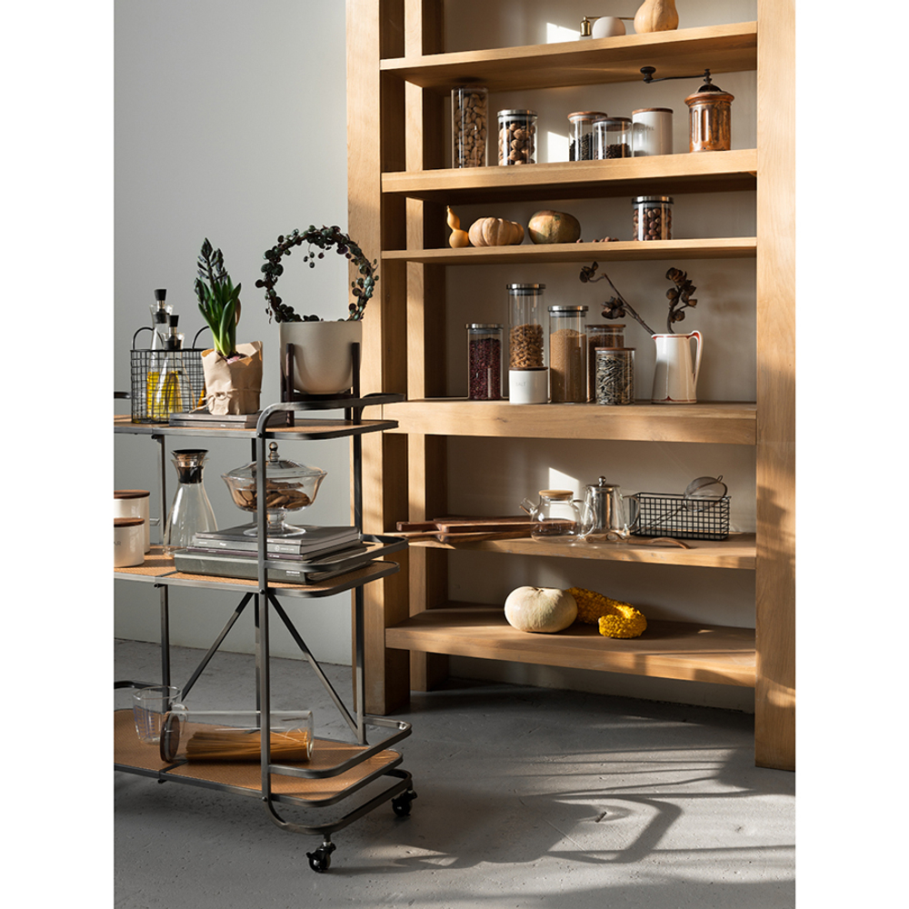 Банка для хранения smart solutions, 1,45 л, акация