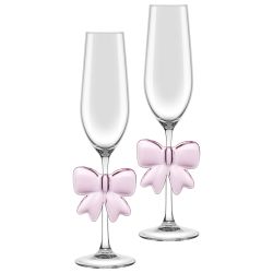 НАБОР БОКАЛОВ ДЛЯ ШАМПАНСКОГО "VENEZIA" ИЗ 2 ШТ. 180 МЛ