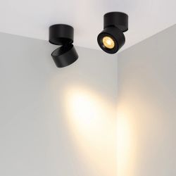 Светильник SP-POINT-SURFACE-R85-12W Warm3200-MIX (BK, 36 deg, 230V) (Arlight, IP20 Металл, 5 лет) 058606