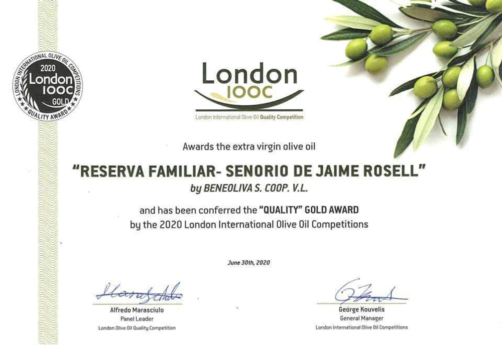 Оливковое масло Senorio de Jaime Rossell MAXIMUM Extra Virgin 500ml, Испания