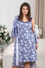 Халат Фрезия-4 Виотекс ИНДИГО