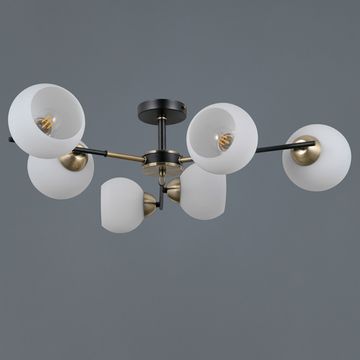 IL0469-6CSQ-24 BK AB LIBRA светильник потолочный