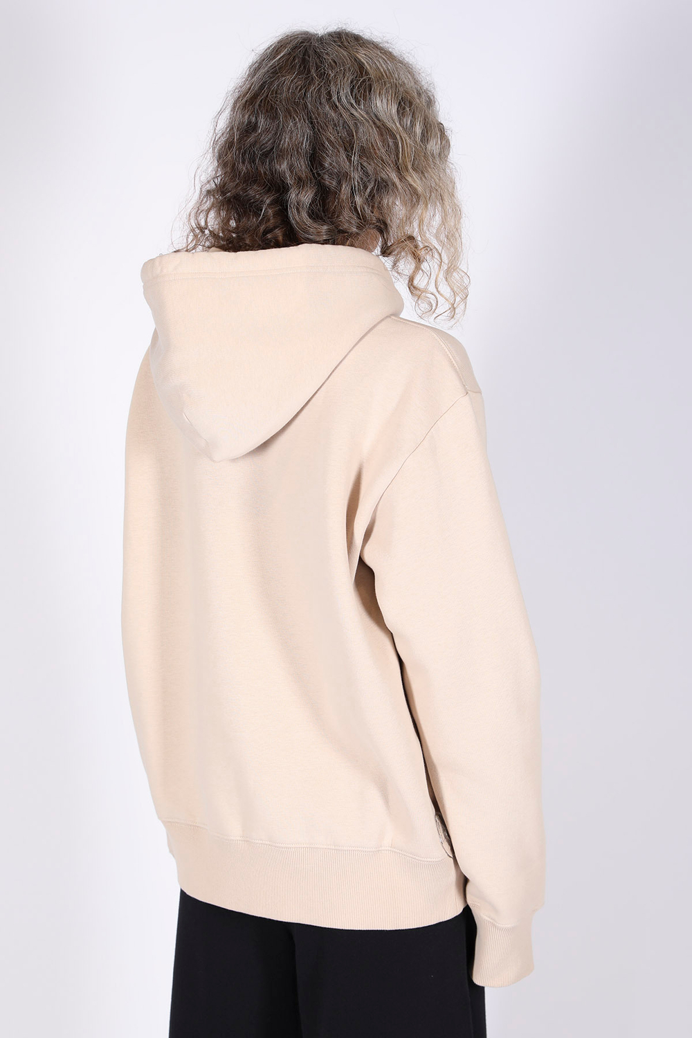 MM6 MAISON MARGIELA ХУДИ ЖЕНСКАЯ БЕЖЕВАЯ НА МОЛНИИ