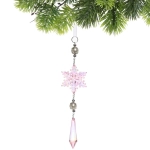 Подвеска «Ледяная сказка» 5,5*19 см, Розовый