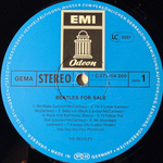 The Beatles ‎– Beatles For Sale (Германия 1977г.)