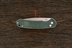 Нож складной CJRB Pyrite Large, клинок 92мм, сталь AR-RPM9, рукоять микарта