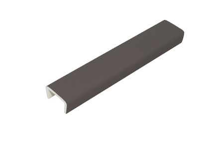 Торцевая заглушка для цоколя 100 мм антрацит