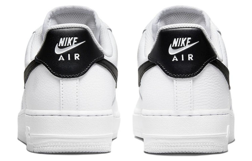 Кроссовки Nike Air Force 1 White Black (Женская размерная сетка)