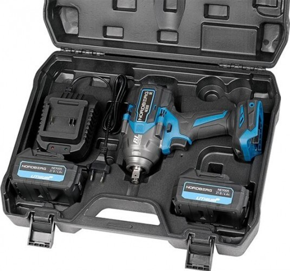 Гайковерт аккумуляторный NORDBERG NE808K NE808K