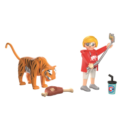 Playmobil - Animals & Friends Тигр и посетитель 72089