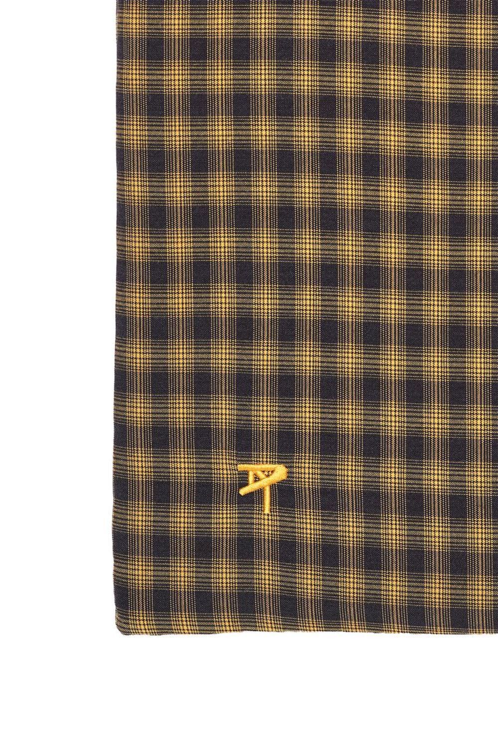ZARA X BENITO ANTONIO ТКАНЕВАЯ СУМКА-ТОУТ, ЖЕЛТЫЙ