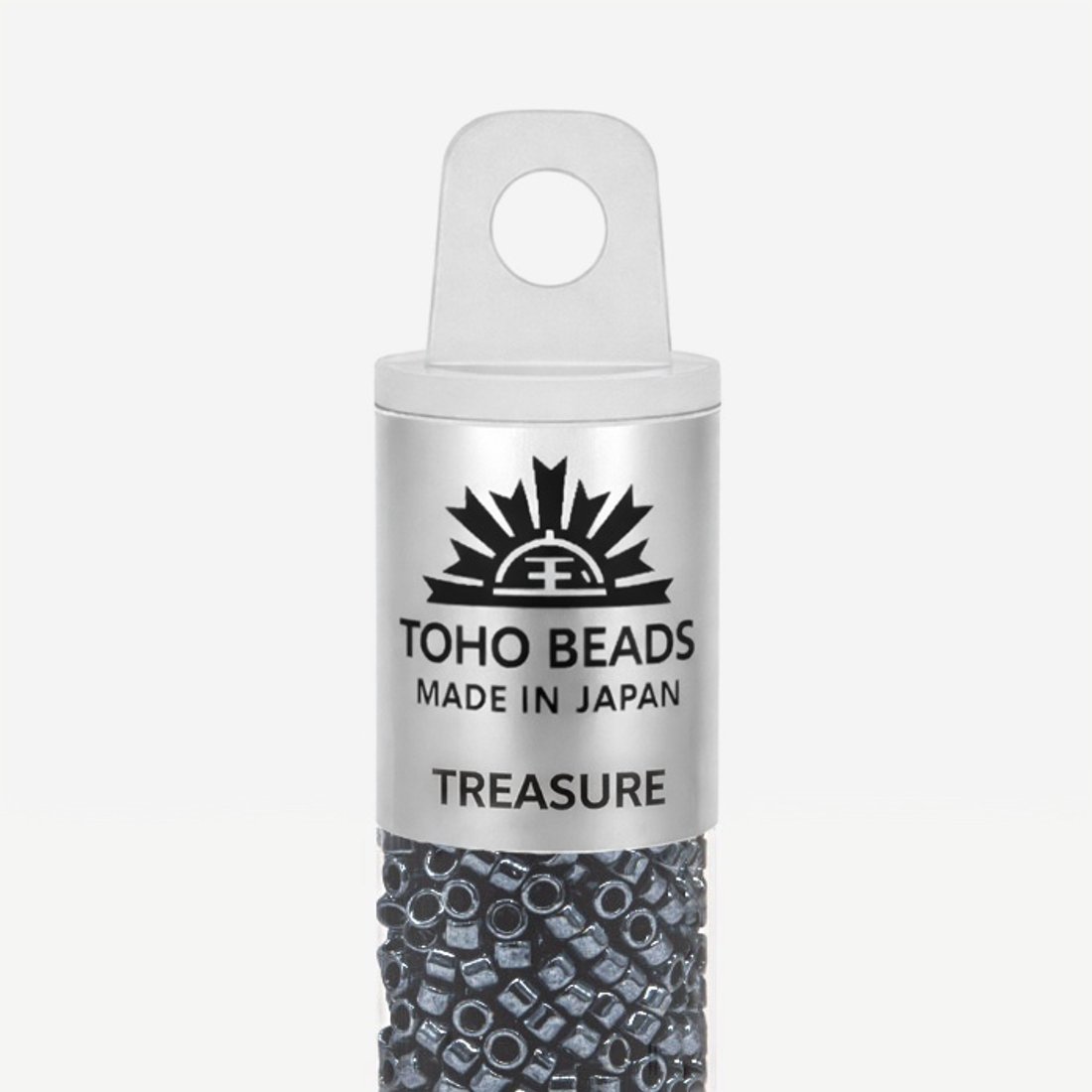 Японский бисер TOHO Treasure (№81), металлизированный, непрозрачный глянцевый