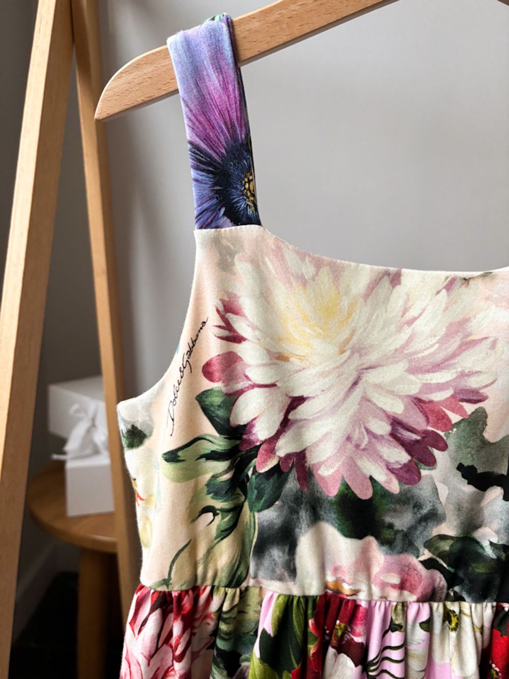 Хлопковое платье Dolce & Gabbana, 128