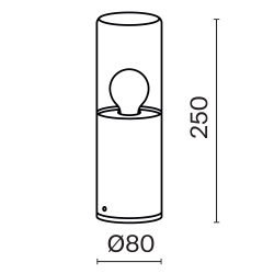 Ландшафтный светильник Outdoor O432FL-01GF