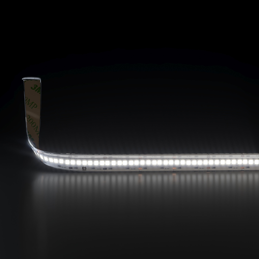 Светодиодная лента 24 В 16 Вт/м 240 Led/м 2835 IP65, дневной белый 4200K, 5 м Лента светодиодная 24V 16W 240Led 2835 IP65 дневной белый, 5м