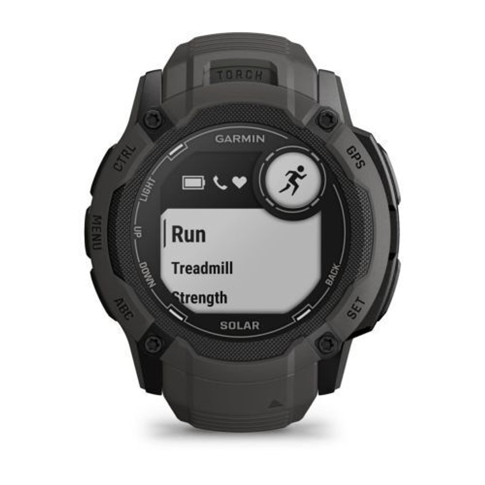 Умные часы Garmin Instinct 2X Solar черный