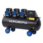 NORDBERG (NCEO160/750) Компрессор безмасляный 380 В, ресивер 160 л, 750 л/мин