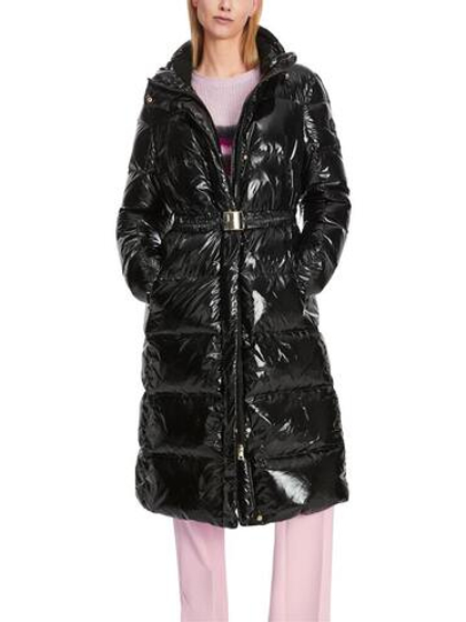 Marc Cain Пуховик стеганый с эластичным поясом