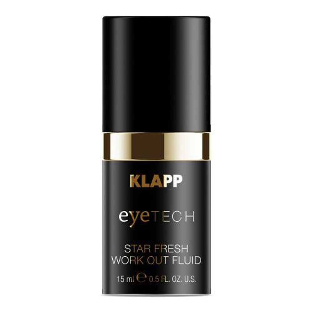 KLAPP Cosmetics Флюид "Свежий взгляд", 15 мл | Eye TECH Star Fresh Work Out